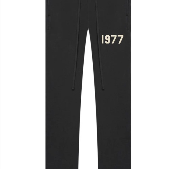 Essentials Other - NEW ESSENTIAL SWEATPANTS “IRON” COLOR CUFFED AT ANKLES NEW W TAGS COMES WITH BAG